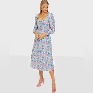 Faithfull The Brand Mathilde Jemima Floral Dress Small